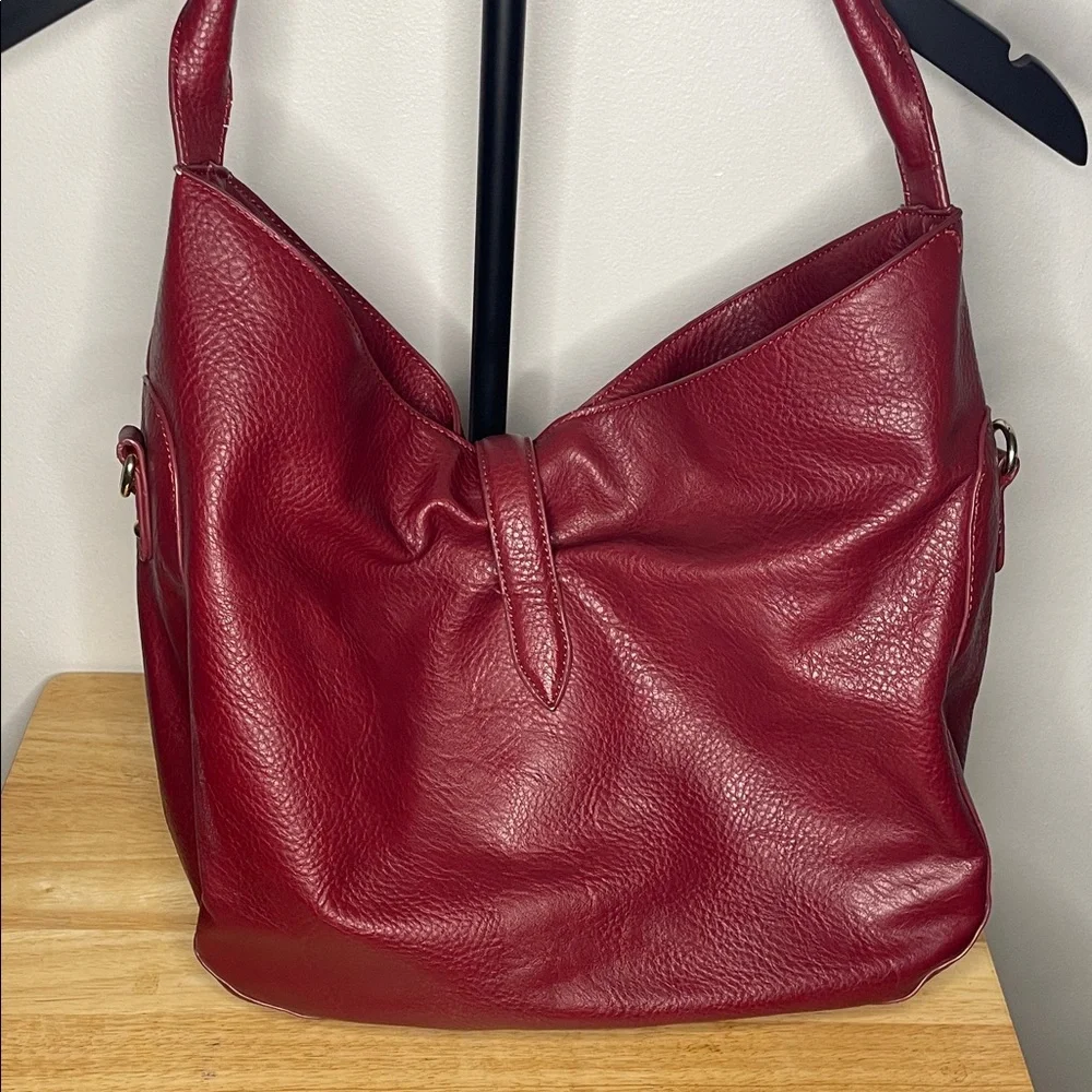 INC International Concepts Cherry Red Hobo Bag